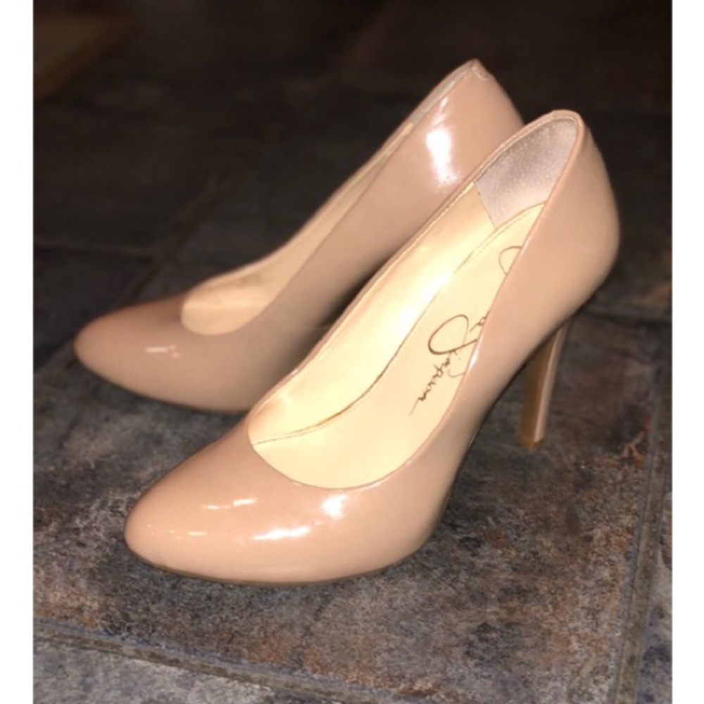 Jessica Simpson Nude Pumps